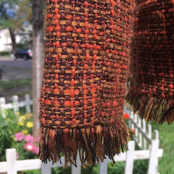 C.L.O.T.H.E.S. Orange, brown and gold jacket - Picture 4 of 10